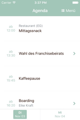 Franchise Partnertreffen 2015 screenshot 2