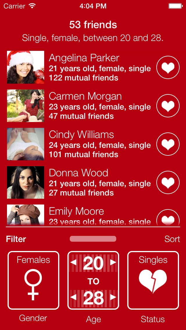 Screenshot #1 pour Social Match