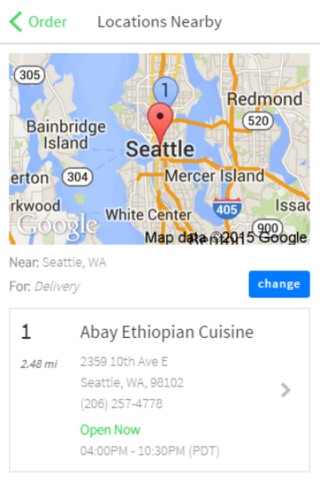 Abay Ethiopian Cuisine screenshot 2