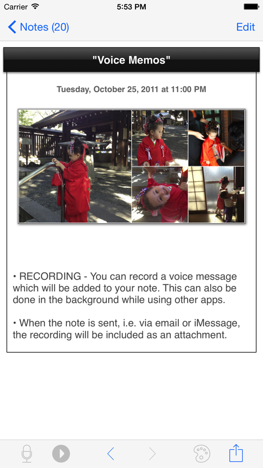 #4. all-in Notes (iOS) 由: www.gogonavi.net