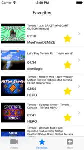 Video Guides for Terraria + Cheats screenshot #4 for iPhone