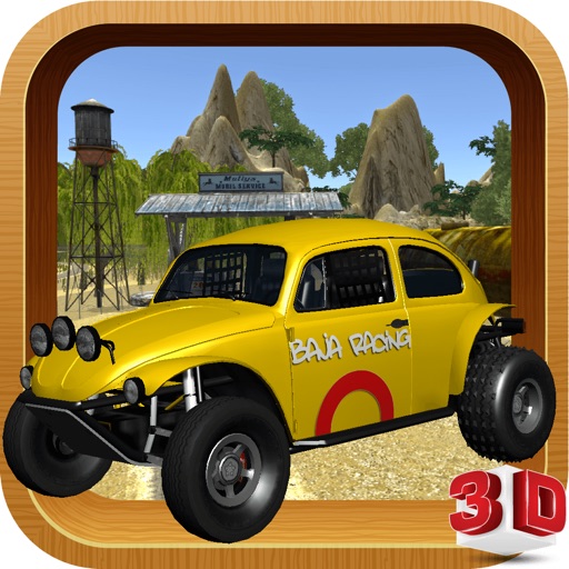 3D Baja Racing Game icon