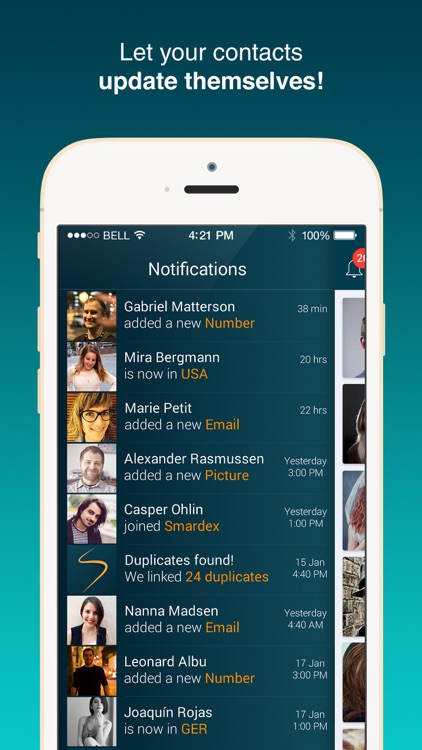 Smardex - Contacts Directory and Corporate Connect