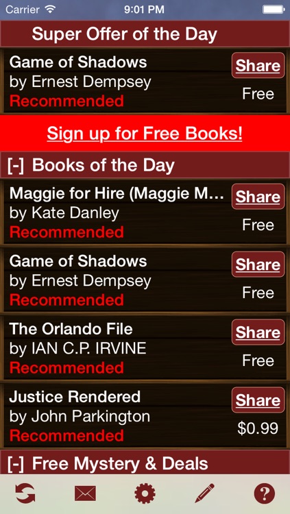 Free Mystery Books screenshot-3