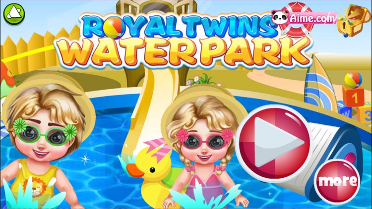 RoyalTwins:WaterPark - Caring Twins,Kids Game screenshot-4