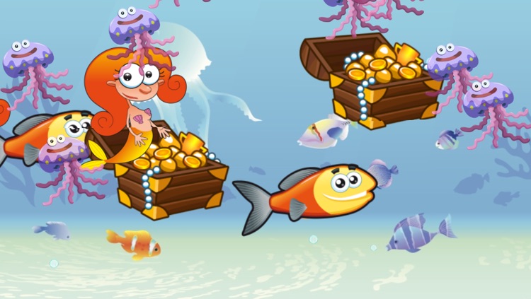 Mermaids and Fishes for Toddlers and Kids : discover the ocean ! screenshot-3