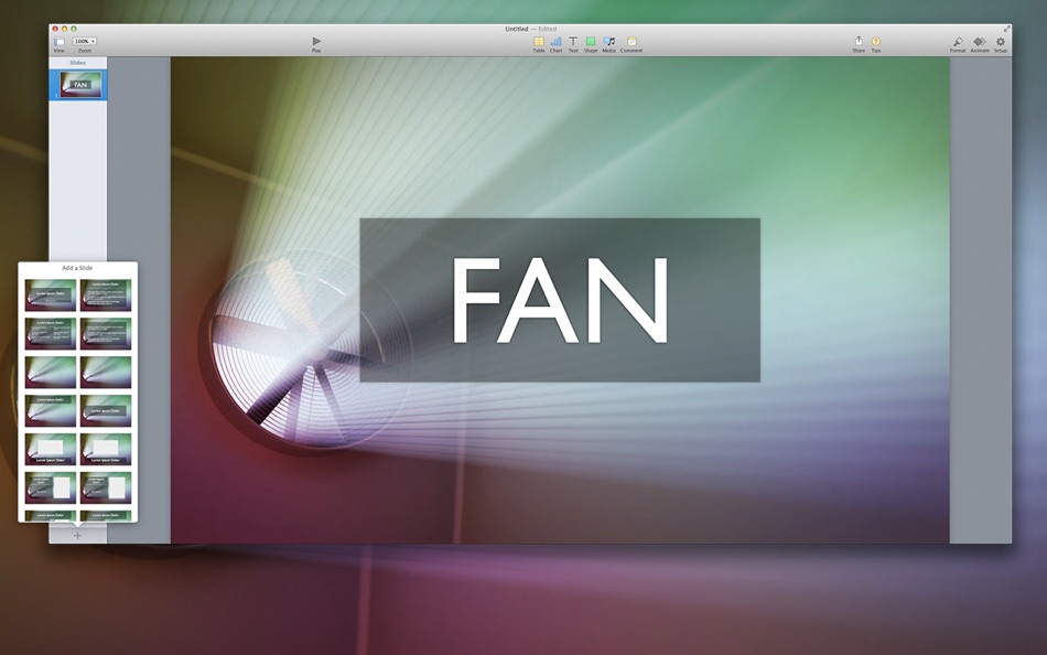 #5. Action Themes for Keynote (macOS) 由: UAB Macmanus