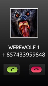 Fake Call Werewolf Prank screenshot #3 for iPhone