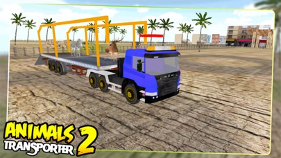 Animal Transporter - Wild 2 Zoo Service iPhone screenshot