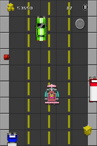 Block And Speed Racing FREE - A Super Fast Blocky Style Go Kart Game screenshot 2