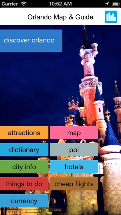 Orlando & Walt Disney World Resort offline map, guide, hotels