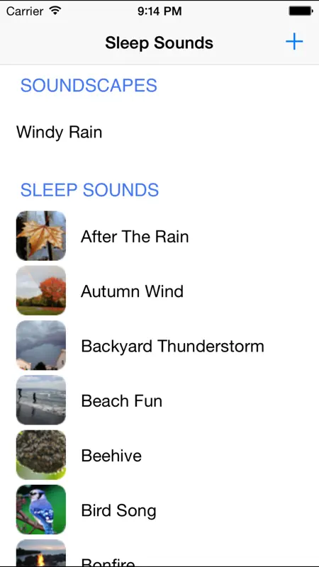 Sleep Sounds screenshot 2 of 5
