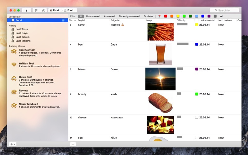Screenshot #1 pour iVocabulary 3 – Vocabulaire