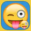 Super Sized Emoji - Big Emoticon Stickers for Messaging and Texting delete, cancel