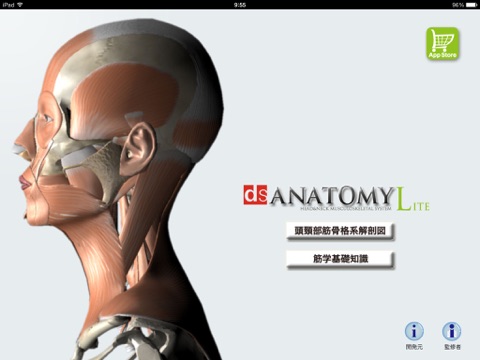 DS ANATOMY HEAD & NECK MUSCULOSKELETAL SYSTEM Liteのおすすめ画像3