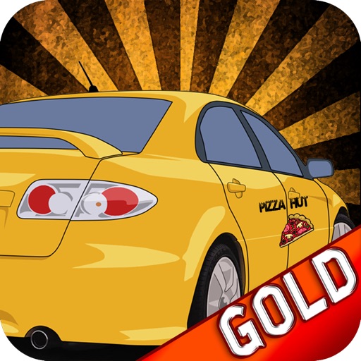 Pizza delivery car - The fastfood parking game - Gold Edition icon