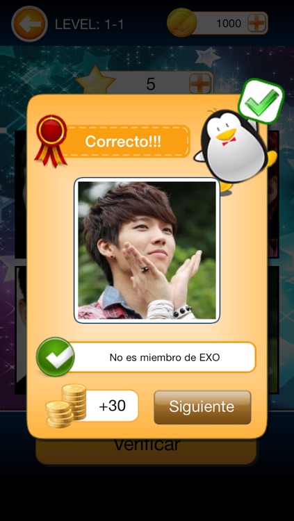 4 Estrellas coreanas 1 Diferente