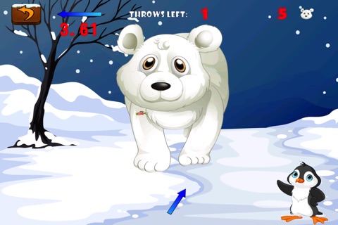 Wild Polar Bear Feeding Challenge - Extreme North Pole Fish Eater Adventure screenshot 2