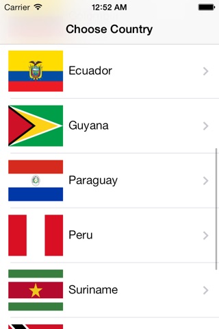 South American Anthems screenshot 2