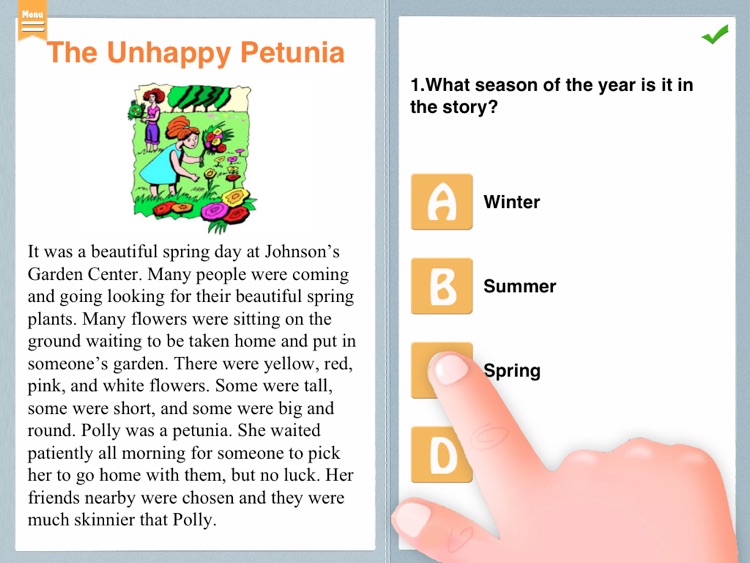 Kids Reading Comprehension(Grade 4)