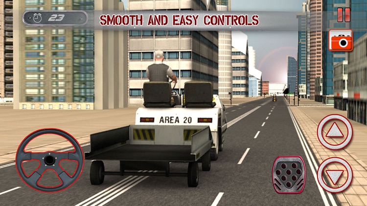 Real car transporter cargo helicopter simulator screenshot-4