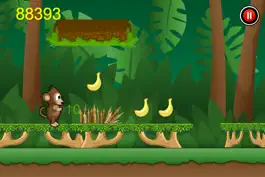 Game screenshot Мега Обезьяна джунгли Выполнить - банановое дерево Прыжки Мир, свободный mod apk