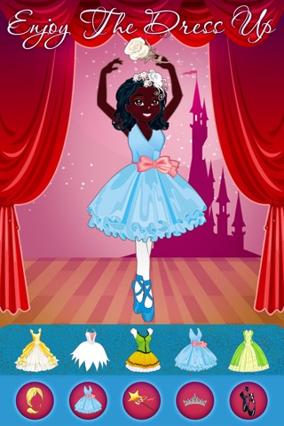 Pretty Little Ballerina - Advert Free Dressing Up Game For Girls screenshot 3