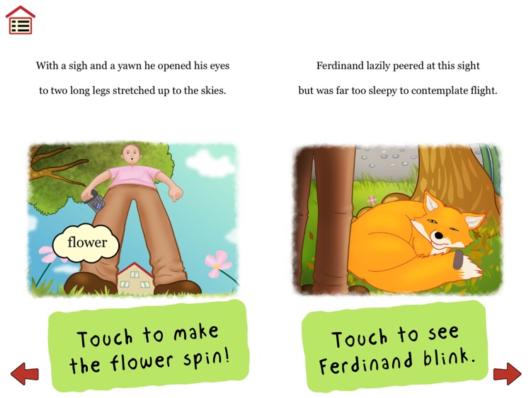 Ferdinand Fox’s Big Sleep - interactive rhyming story book app for kids screenshot-4