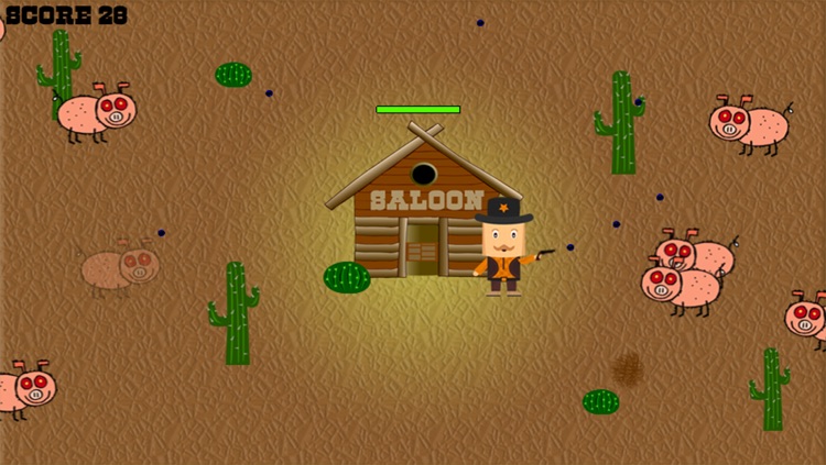 Cowboys VS Zombie Pigs