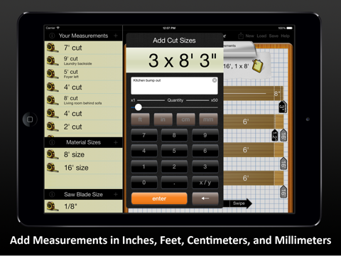 Screenshot #6 pour Cut Calculator
