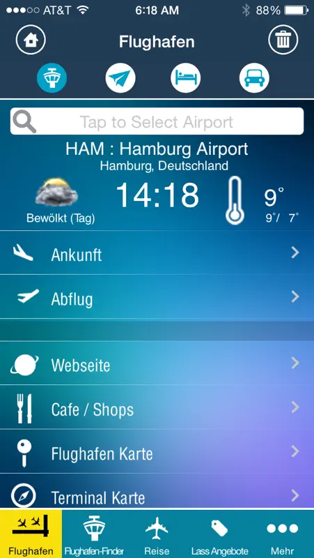 Hamburg Airport Info + Radar screenshot 2 of 5