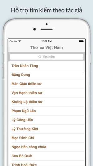 Tuyển tập thơ ca - Thơ Việt Nam qua các thời kỳ(圖3)-速報App