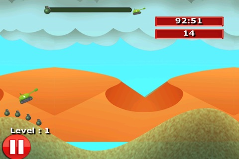 Desert Storm Tank Invade - Sand Race Extreme Game screenshot 3