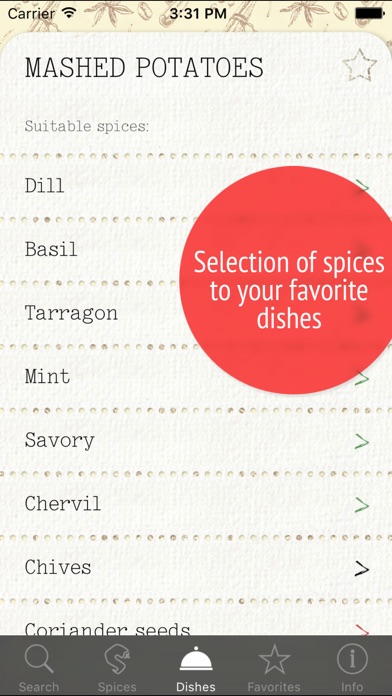 Spices! – Herbs & Seasonings for all Dish Recipes Screenshot