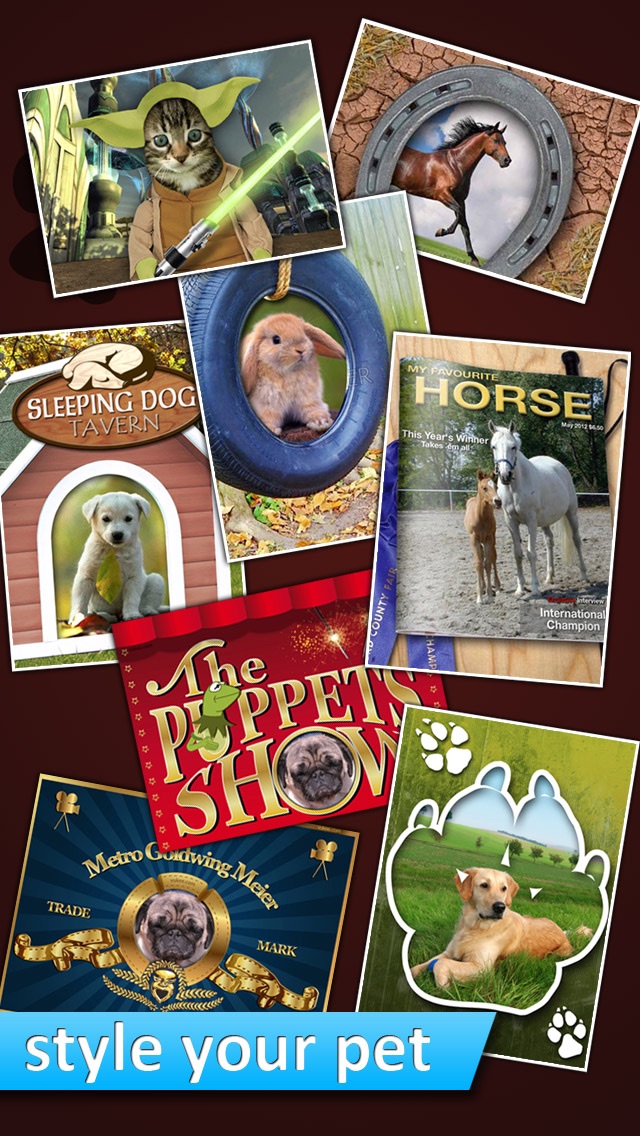 Screenshot #1 pour Photo2Pets - Créez un photomontage animalier unique