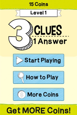 3 Clues 1 Answer screenshot 4