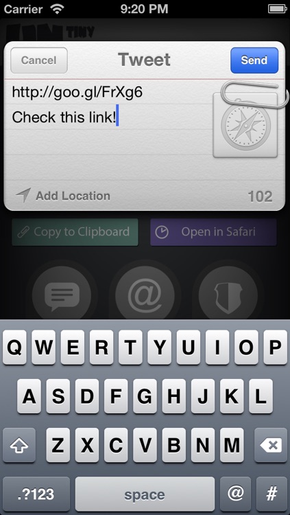Unshortener - Shorten and SMS, Unshorten and Check Trust Score screenshot-3