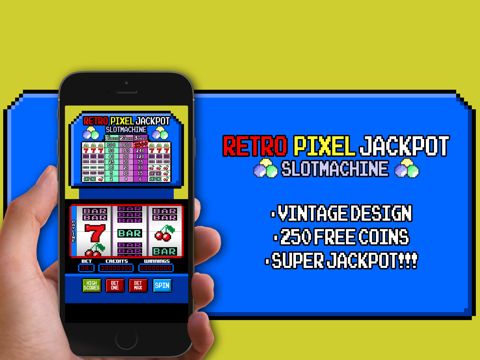 Screenshot #4 pour Free Retro Pixel Slot Machine