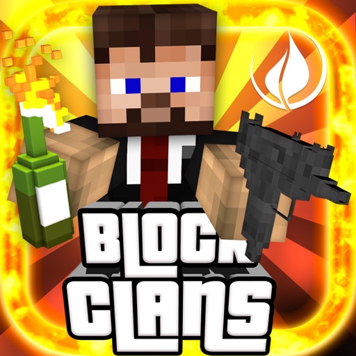 Block Clans - Pixel World Gun in 3D Block Style Survival PE (Pocket Edition)