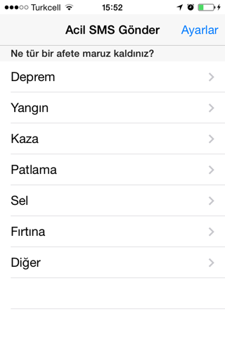 Afet Yardım Ümraniye screenshot 2