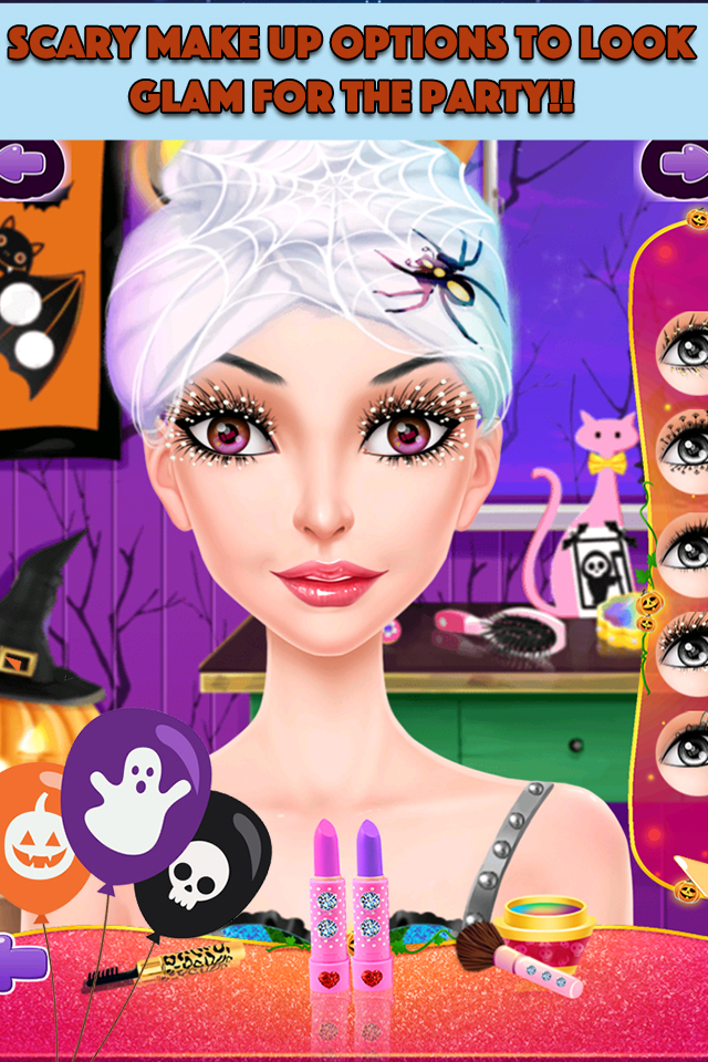 Halloween Makeover and Salon