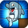 Cute Ocean Animal Tile Puzzle FREE