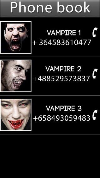Fake Call Vampire Prankのおすすめ画像2