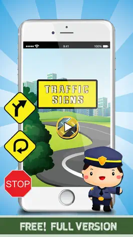 Game screenshot Traffic Signs Flashcards: English Vocabulary Learning Free For Family & Kids! mod apk