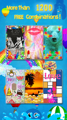 Lockscreen One - Customize your screen with fancy themes screenshot 1