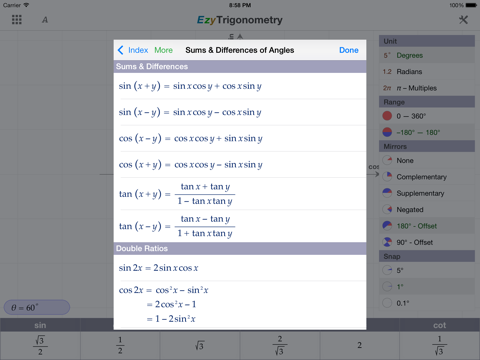 Screenshot #6 pour Ezy Trigonometry