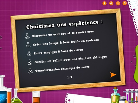 Petites Expériences Chimie HD - Expériences de chimie pour enfants screenshot 3