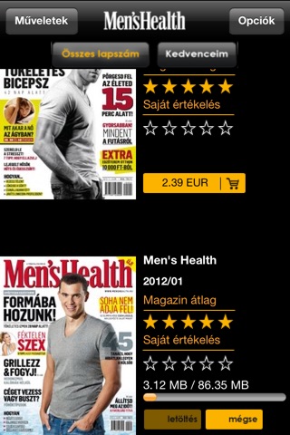 Men's Health Magyarország screenshot 2