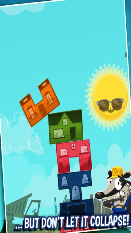 Wombi Tower - a puzzle construction game for kids screenshot-3