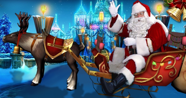 Santa Claus Sleigh Parking 3D